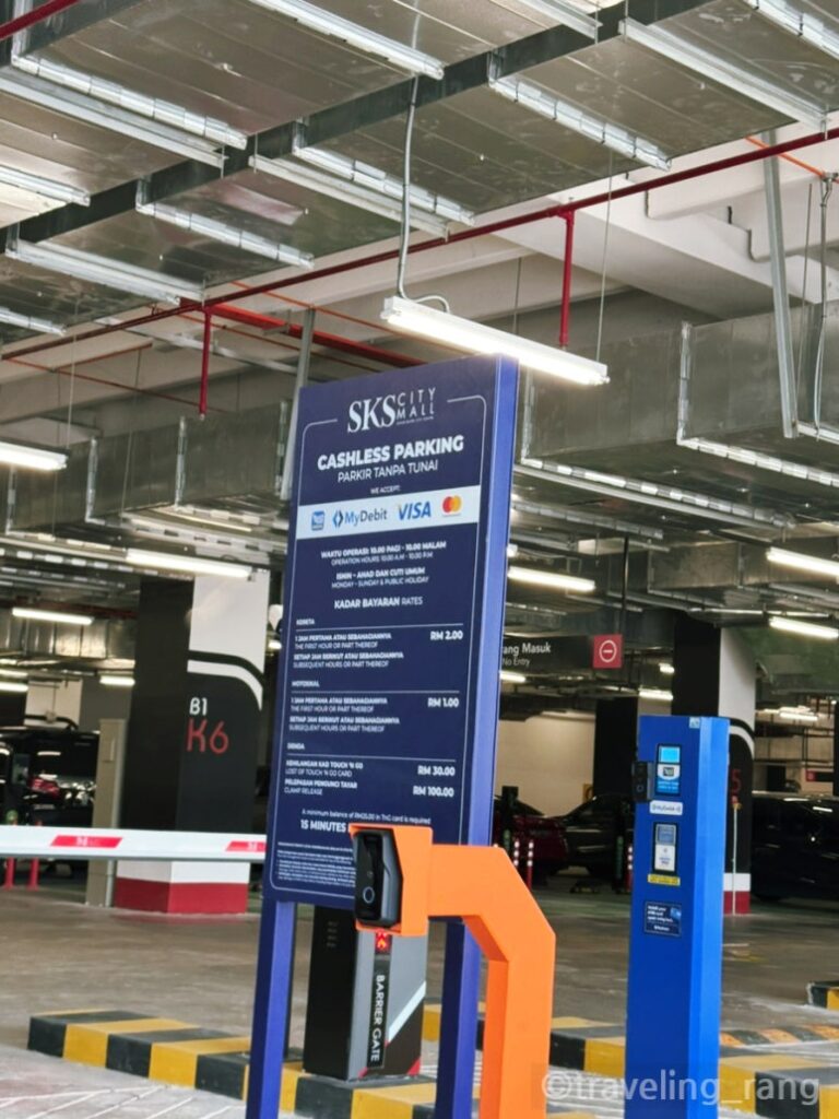 Sheraton Johor Bahru parking lot