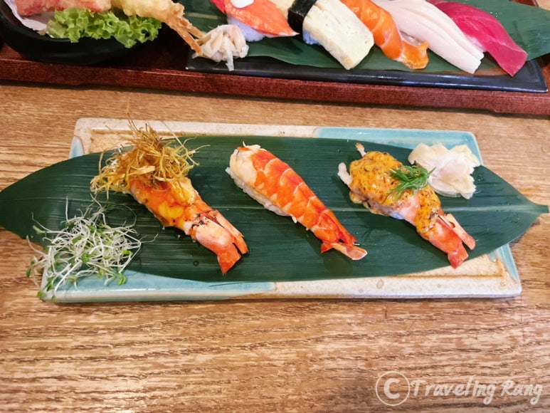 Shin Zushi Kepong prawn sushi