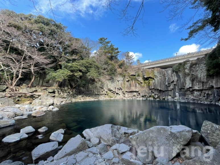 Cheonjeyeon Falls Jeju Island