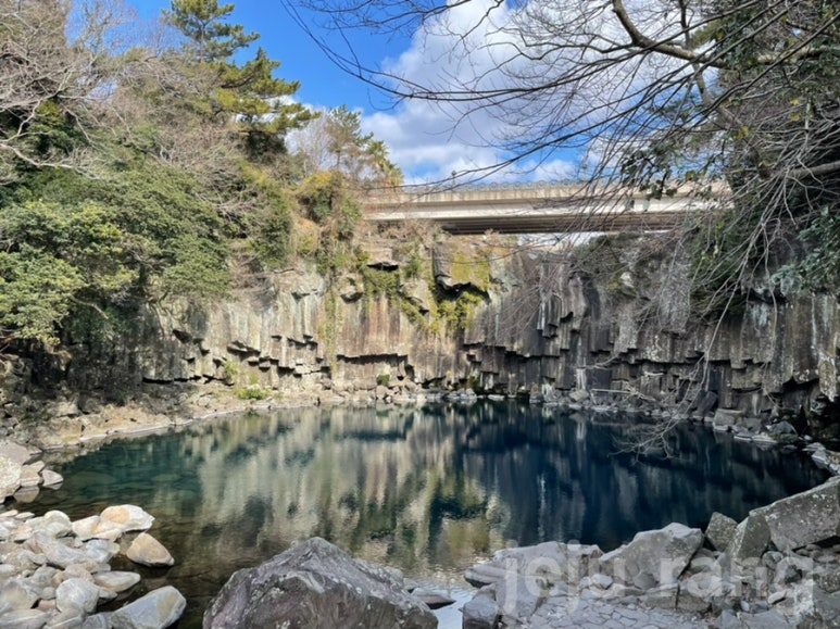 Cheonjeyeon Falls Jeju Island