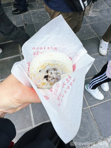 umegae mochi snack Dazaifu Tenmangu Fukuoka