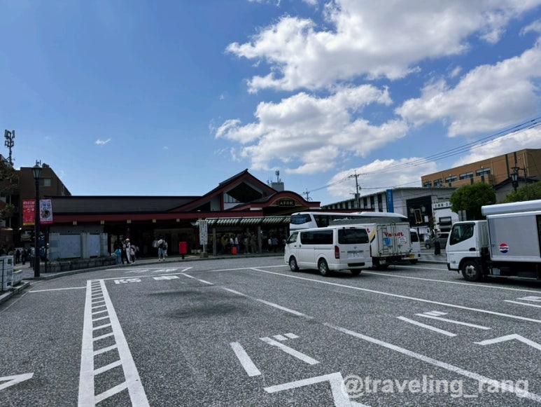 Dazaifu Station intersection near Dazaifu Tenmangu