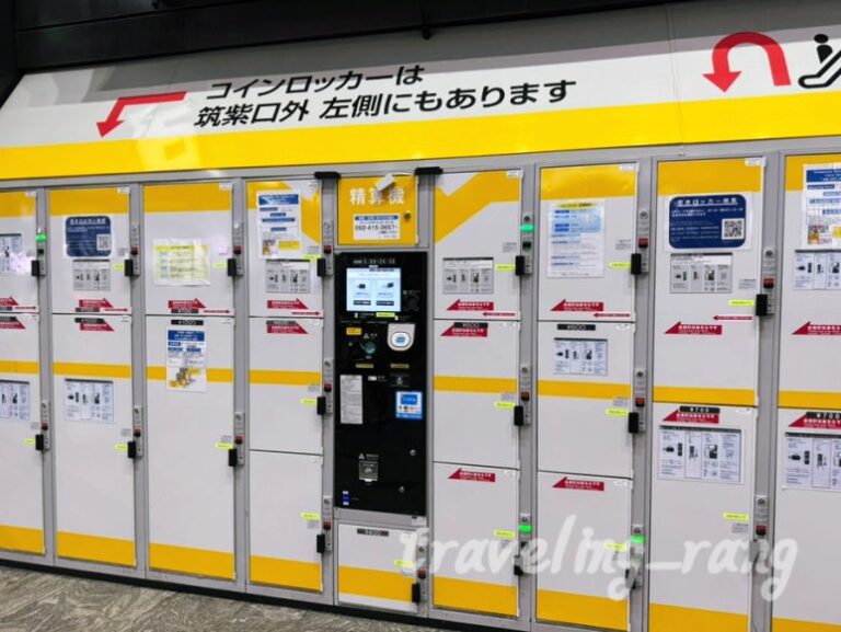 Hakata Station lockers free 3 hour Kuuten locker