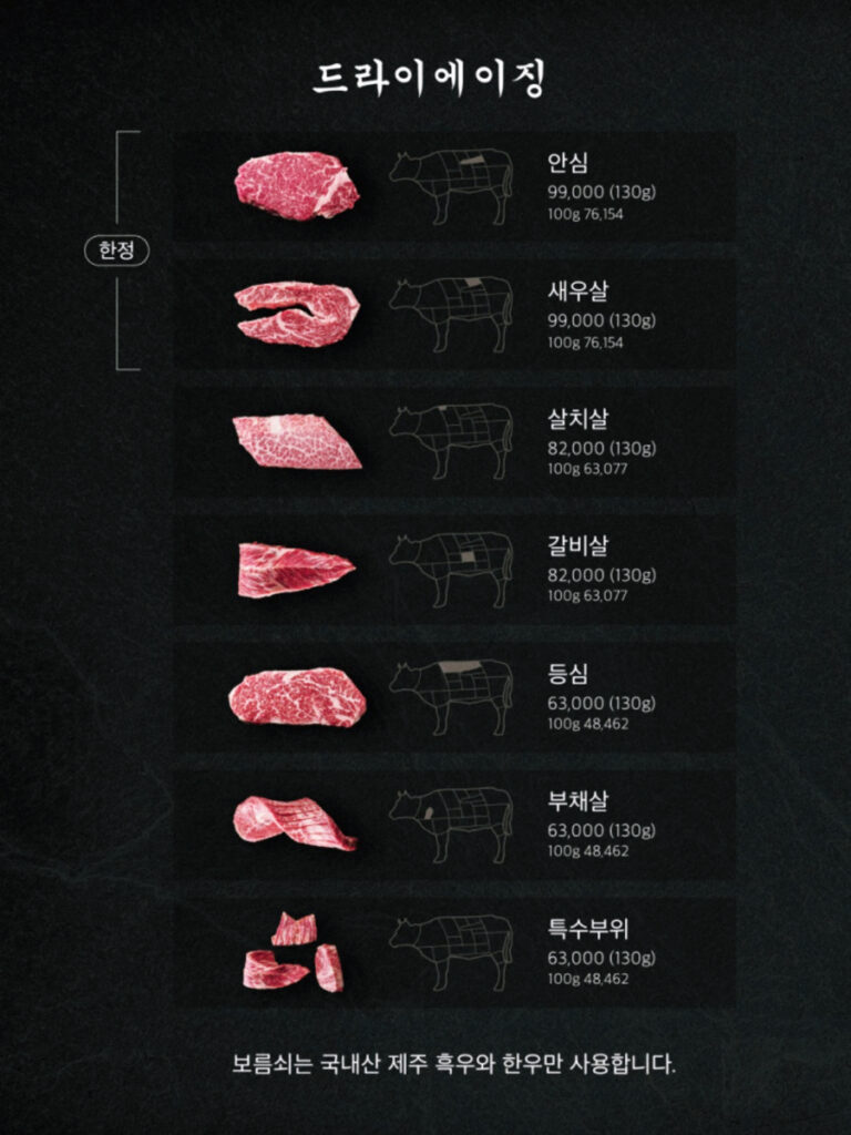 Jeju Black Beef Restaurant menu2