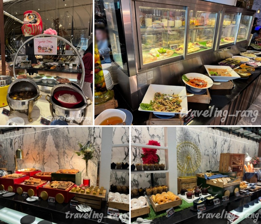 Pullman Kuala Lumpur City Centre breakfast bread
