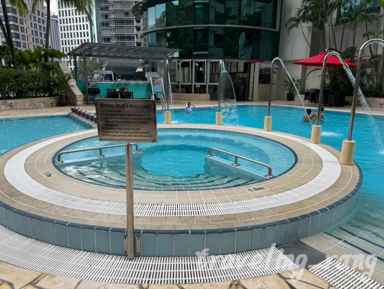 Pullman Kuala Lumpur City Centre rooftop pool kids