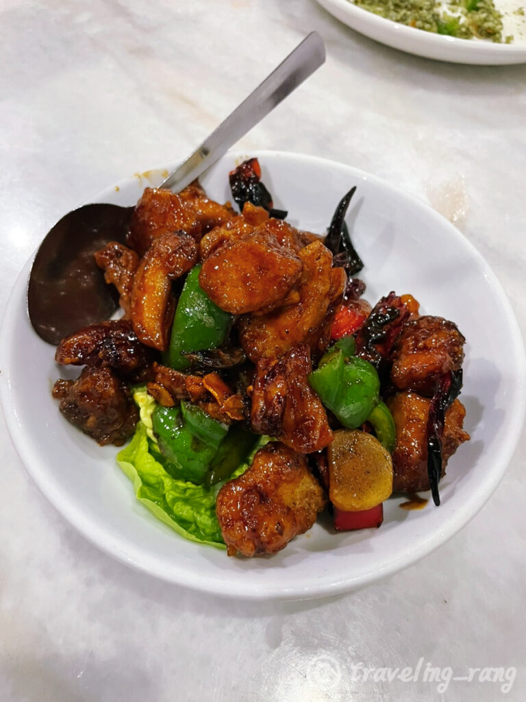 Sichuan monkey head mushroom vegetarian dish