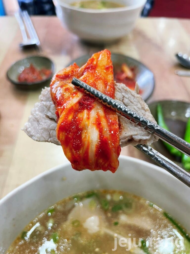ollae guksu jeju