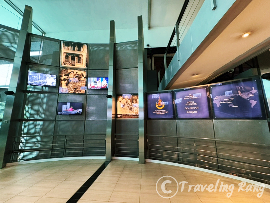 Pewter museum exhibit at Royal Selangor Visitor Centre