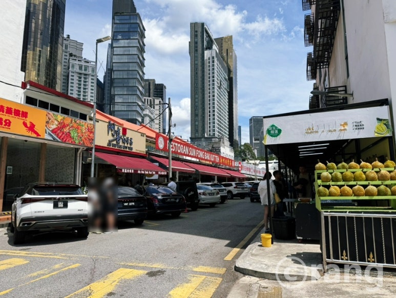 Ah Hei Bak Kut Teh storefront next to Sun Fong, bak kut teh Kuala Lumpur
